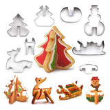 Christmas 3D Cookie Mold Set