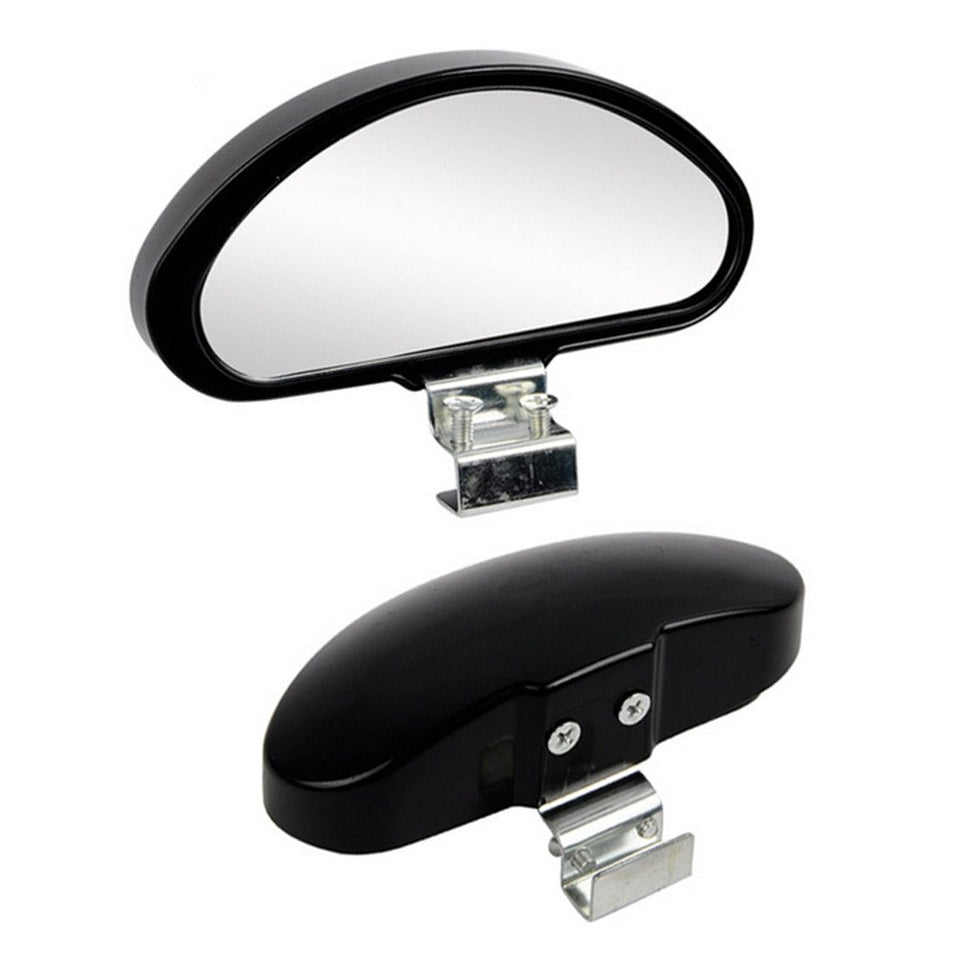 Car Rearview Auxiliary Mirror Coach Reversing Adjustable Wide Angle View Blind Spot Back Mirror