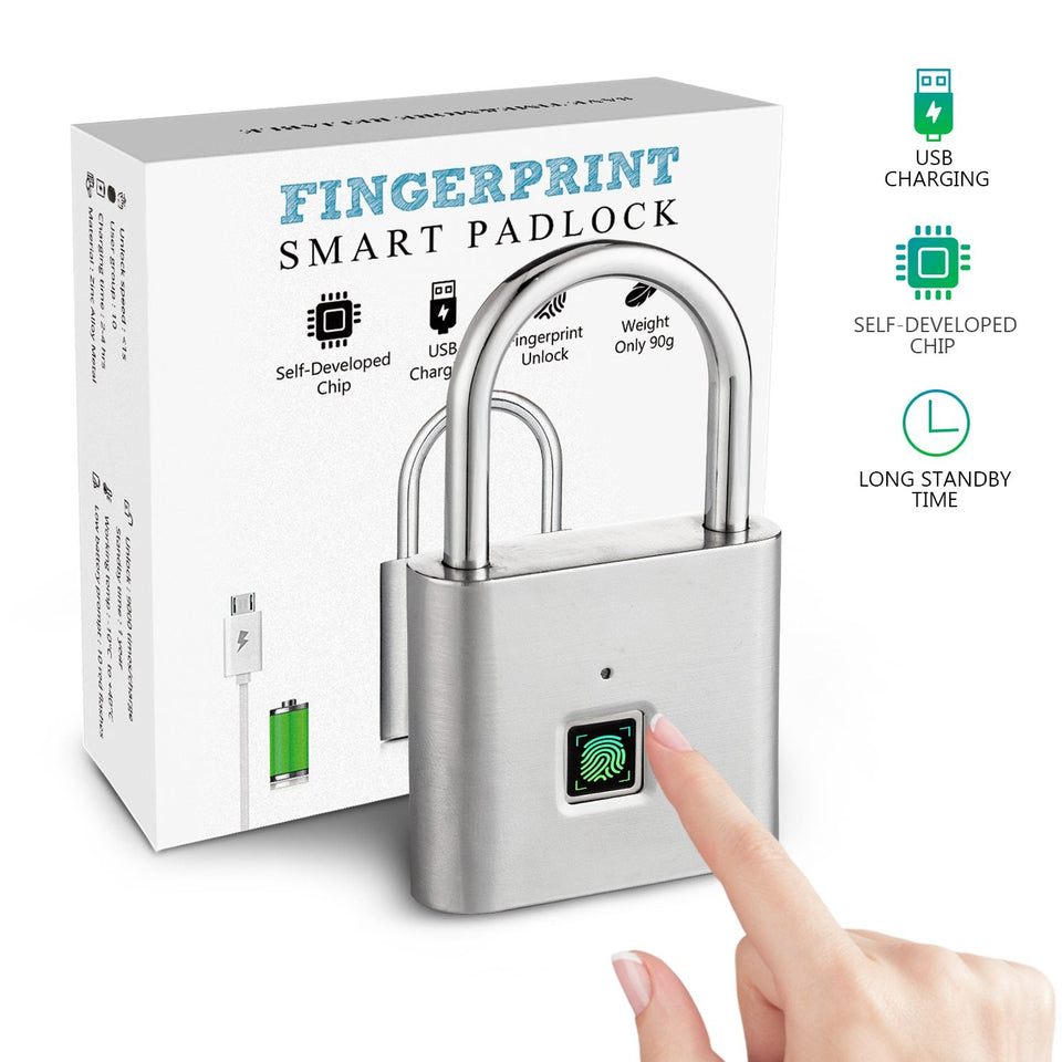On Sale - 2019 New Portable Anti-Theft Fingerprint Lock